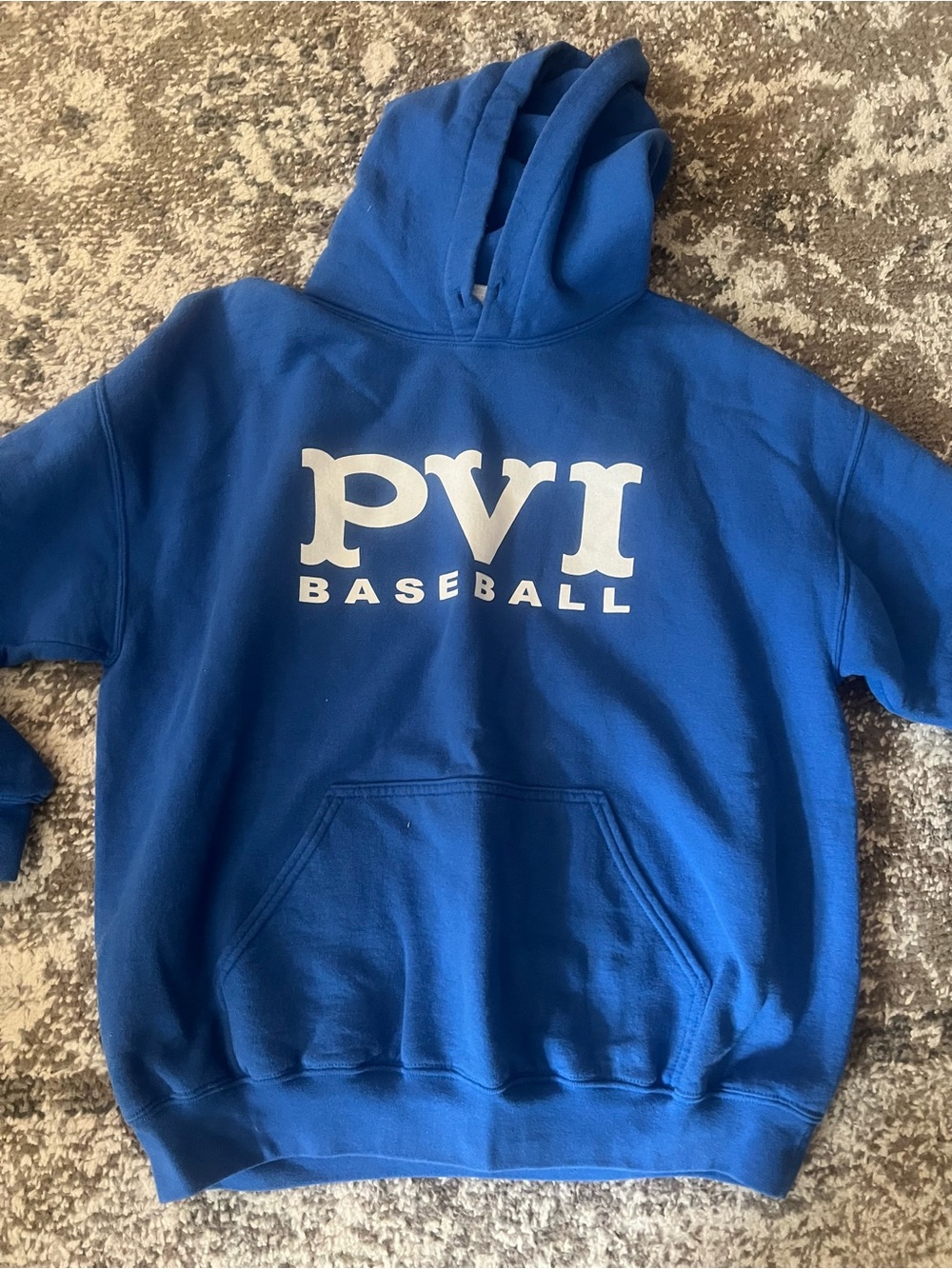 Gildan Royal Blue PVI Baseball Hoodie